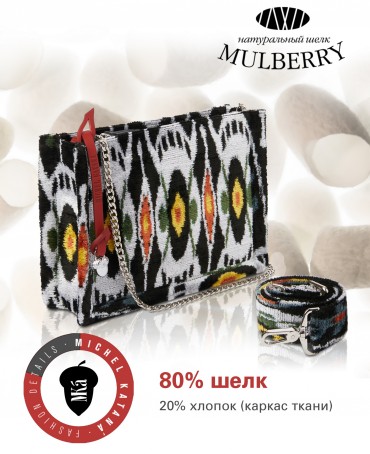 Шелковый (Бахмаль) клатч SPATIUM MOTUS! (Космическое приключение!) Clutch_SPATIUM MOTUS!